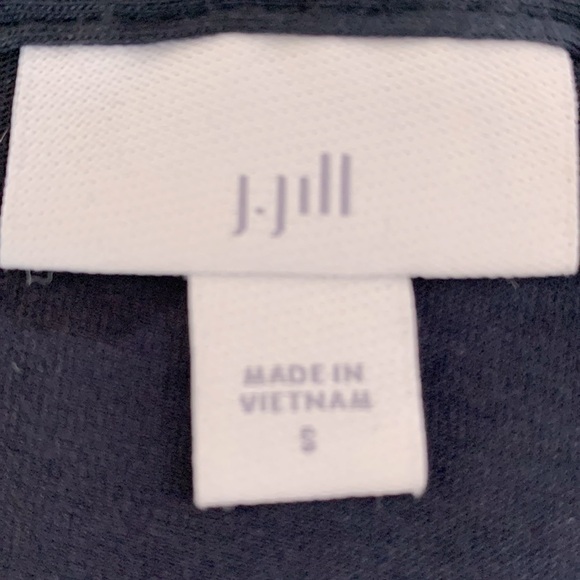 J Jill Top Lace Top, Size S, Navy Blue. - Picture 3 of 5